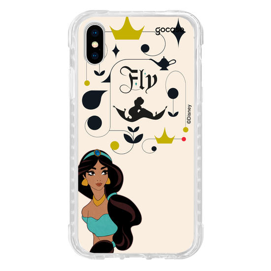 Capinha para celular Disney - Princesas - Jasmine Inicial Fancy