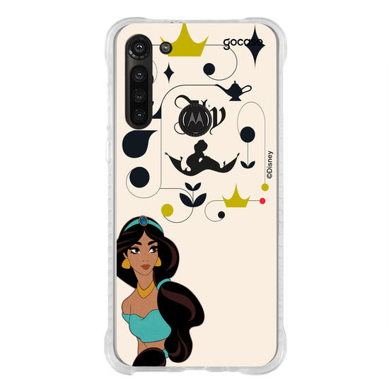 Capinha para celular Disney - Princesas - Jasmine Inicial Fancy