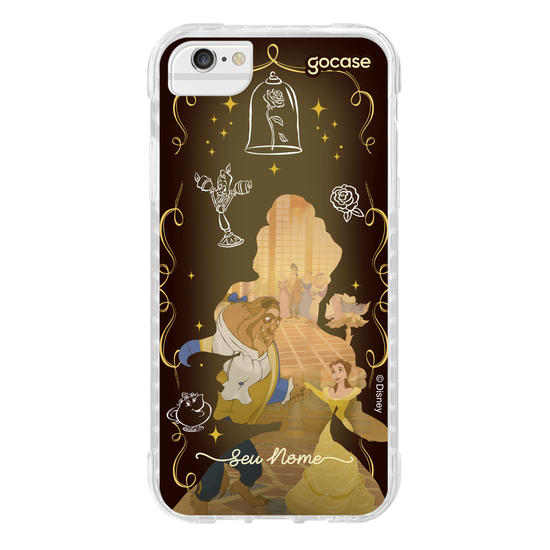 Capinha para celular Disney - Princesas - Bela Fairytale