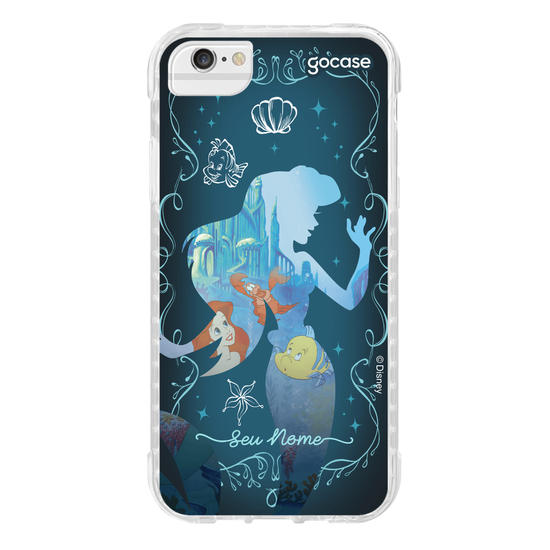 Capinha para celular Disney - Princesas - Ariel Fairytale