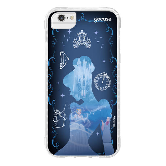 Capinha para celular Disney - Princesas - Cinderela Fairytale