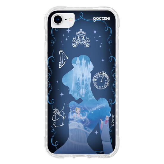 Capinha para celular Disney - Princesas - Cinderela Fairytale