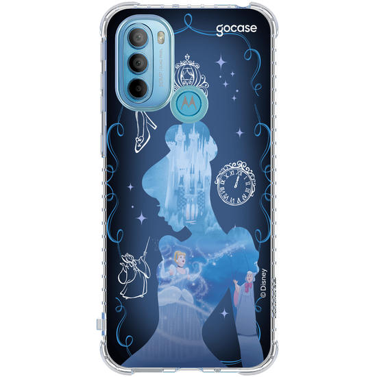 Capinha para celular Disney - Princesas - Cinderela Fairytale
