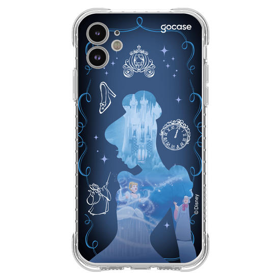 Capinha para celular Disney - Princesas - Cinderela Fairytale