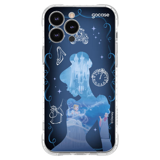 Capinha para celular Disney - Princesas - Cinderela Fairytale