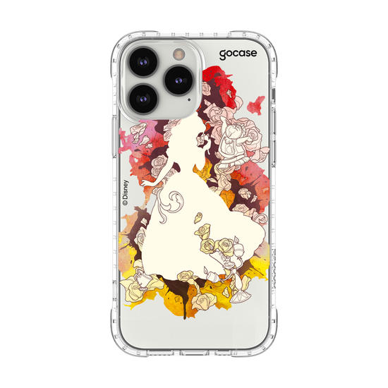 Capinha para celular Disney - Princesas - Bela Watercolor