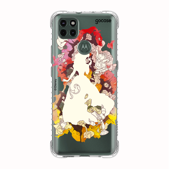 Capinha para celular Disney - Princesas - Bela Watercolor