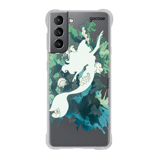 Capinha para celular Disney - Princesas - Ariel Watercolor