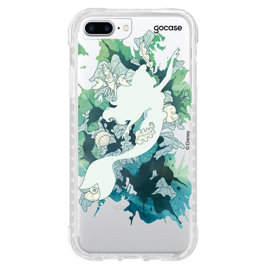 Capinha para celular Disney - Princesas - Ariel Watercolor