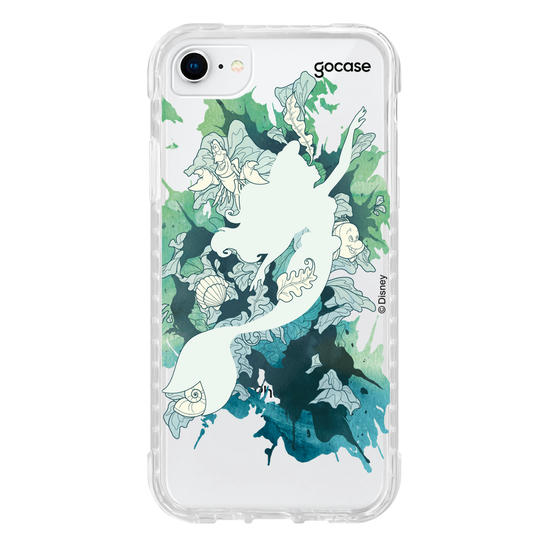 Capinha para celular Disney - Princesas - Ariel Watercolor