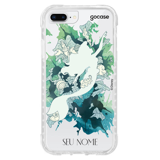 Capinha para celular Disney - Princesas - Ariel Watercolor