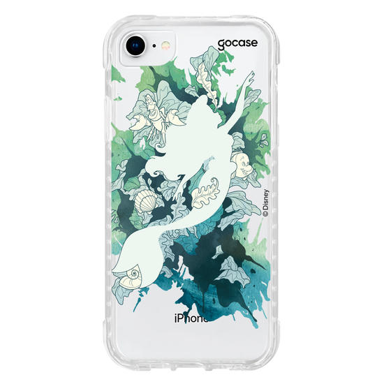 Capinha para celular Disney - Princesas - Ariel Watercolor