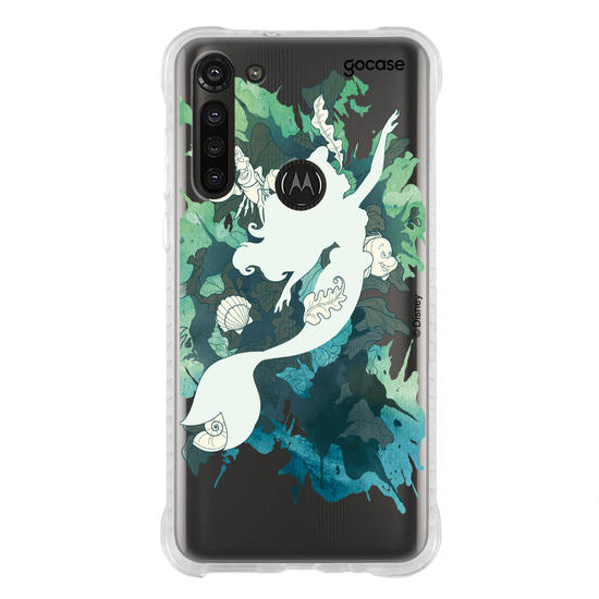 Capinha para celular Disney - Princesas - Ariel Watercolor