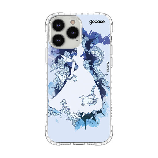 Capinha para celular Disney - Princesas - Cinderela Watercolor
