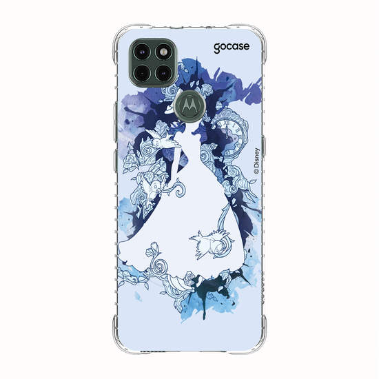 Capinha para celular Disney - Princesas - Cinderela Watercolor