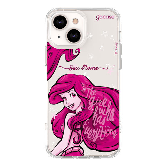 Capinha para celular Disney - Princesas - Sweet Ariel