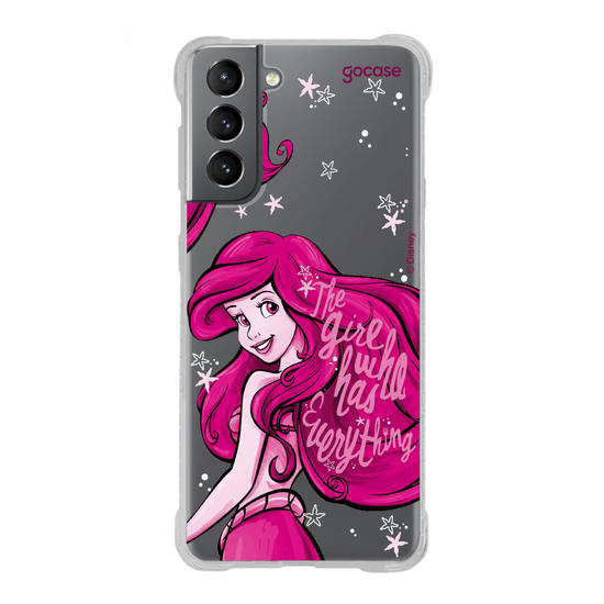 Capinha para celular Disney - Princesas - Sweet Ariel