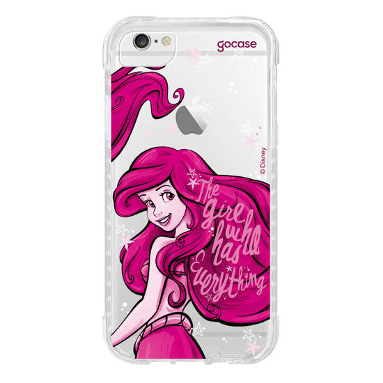 Capinha para celular Disney - Princesas - Sweet Ariel