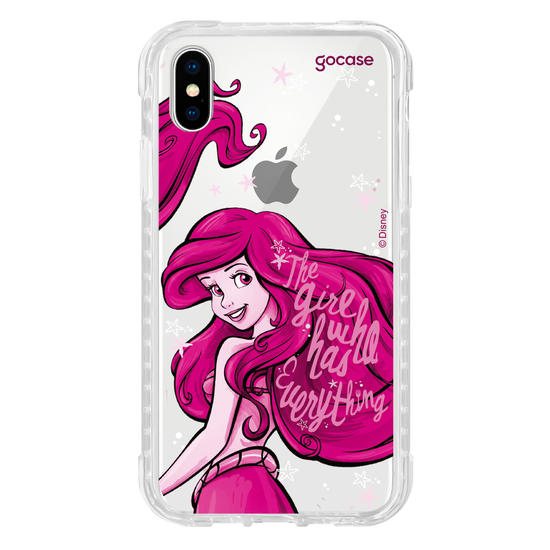 Capinha para celular Disney - Princesas - Sweet Ariel
