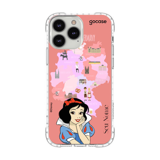 Capinha para celular Disney - Princesas - Branca de Neve Map