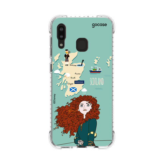Capinha para celular Disney - Princesas - Merida Map