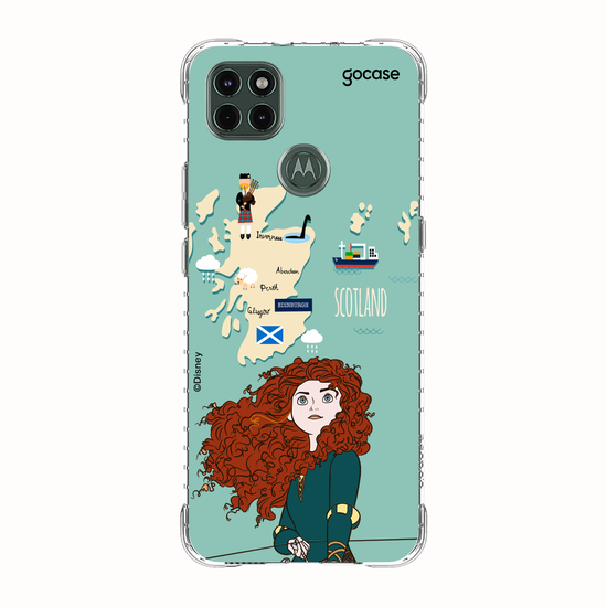 Capinha para celular Disney - Princesas - Merida Map