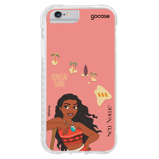 Capinha para celular Disney - Princesas - Moana Map