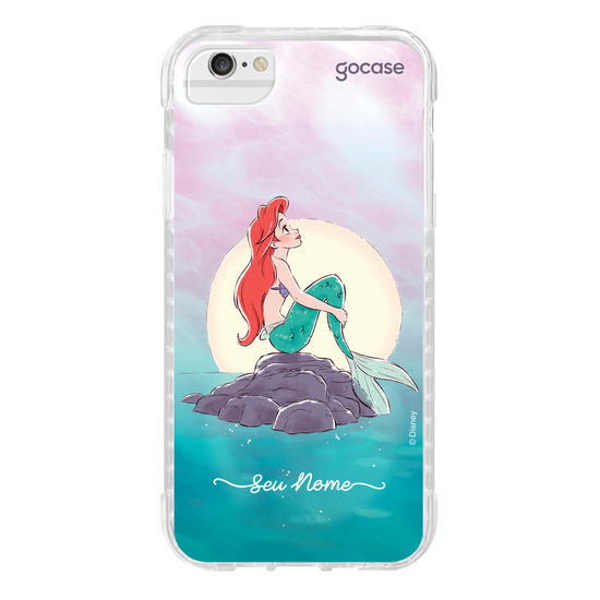 Capinha para celular Disney - Princesas - Ariel Lunar