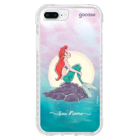 Capinha para celular Disney - Princesas - Ariel Lunar