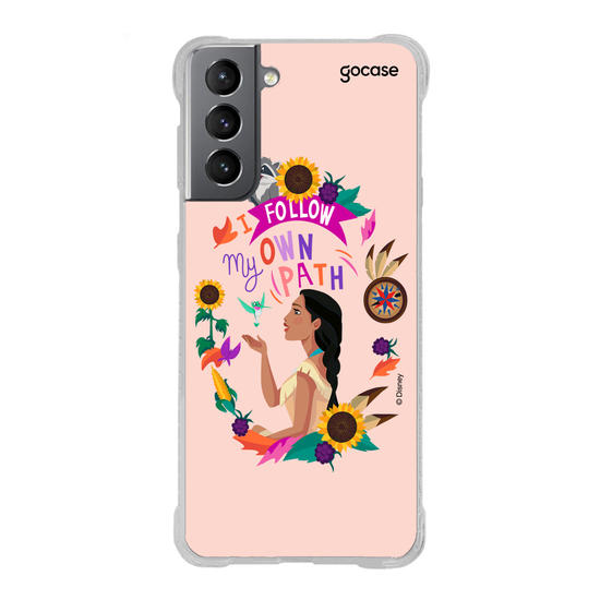 Capinha para celular Disney - Princesas - Sigo meu Próprio Caminho