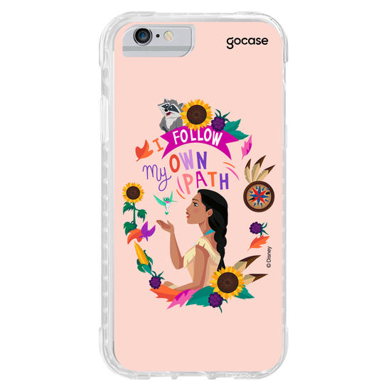 Capinha para celular Disney - Princesas - Sigo meu Próprio Caminho