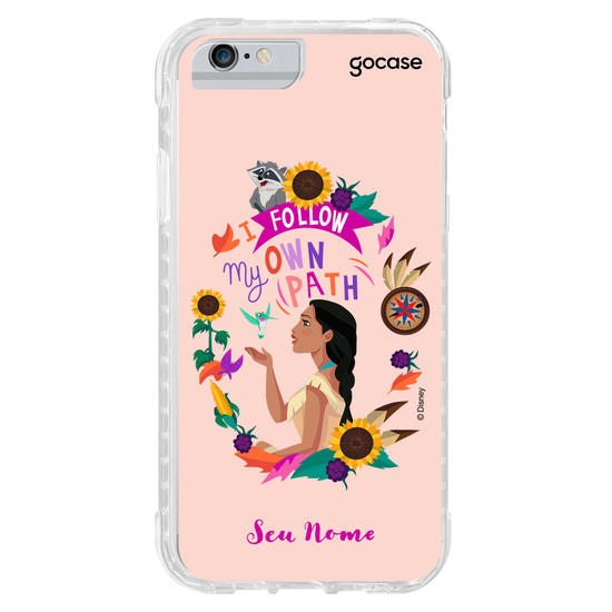 Capinha para celular Disney - Princesas - Sigo meu Próprio Caminho