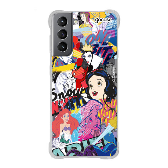 Capinha para celular Disney - Princesas - Pop Art