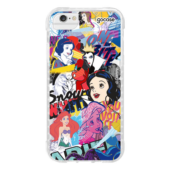 Capinha para celular Disney - Princesas - Pop Art