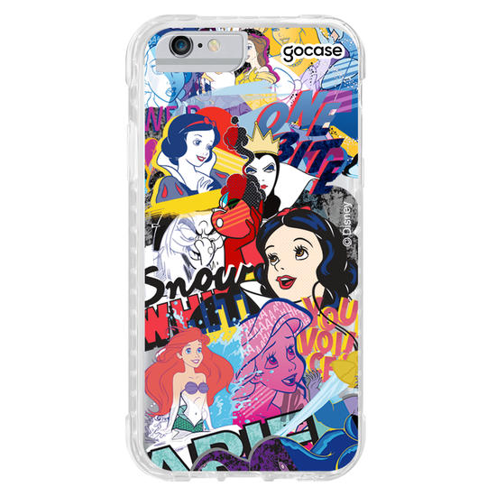 Capinha para celular Disney - Princesas - Pop Art