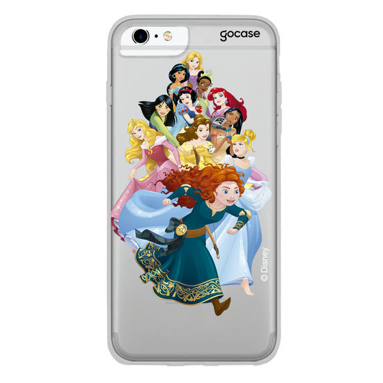Color Black - Disney - Princesas Aventureiras Personalizada