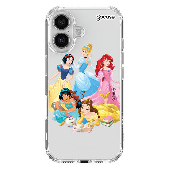 Capinha para celular Disney -  Princesas - Encontro Personalizável
