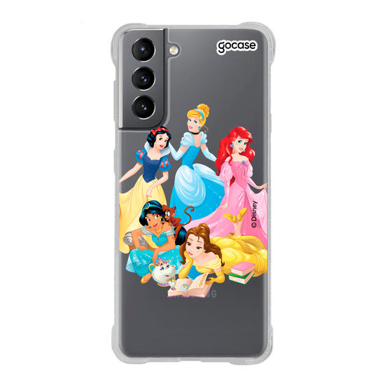 Capinha para celular Disney -  Princesas - Encontro Personalizável