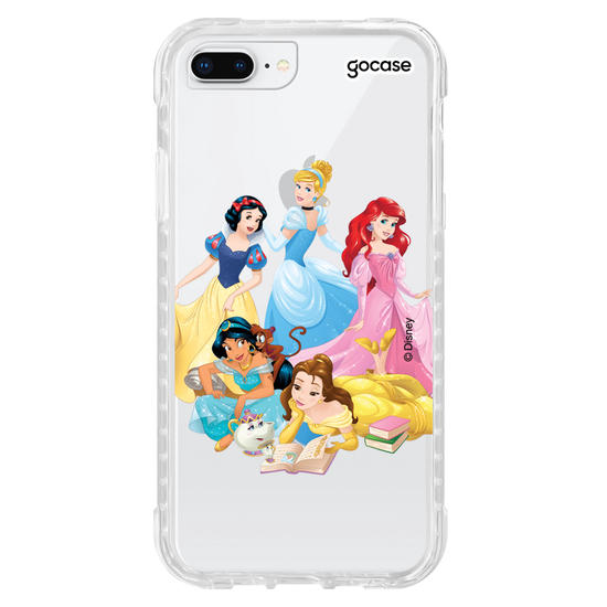 Capinha para celular Disney -  Princesas - Encontro Personalizável