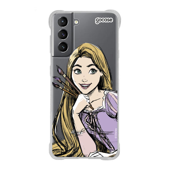 Capinha para celular Disney - Princesas - Rapunzel