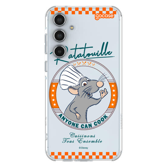 Capinha para celular Ratatouille - Anyone Can Cook
