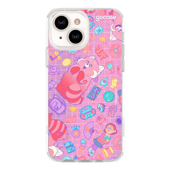 Capinha para celular Disney - Red - Grid