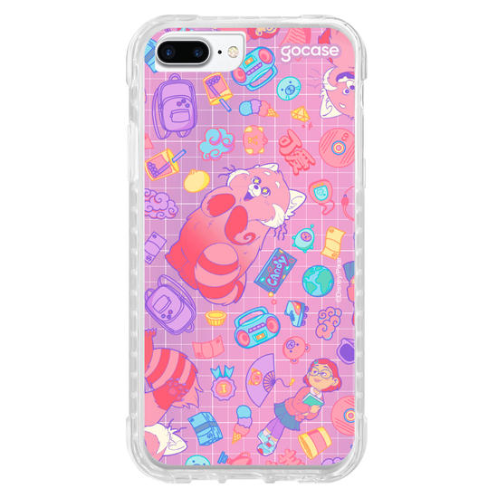 Capinha para celular Disney - Red - Grid