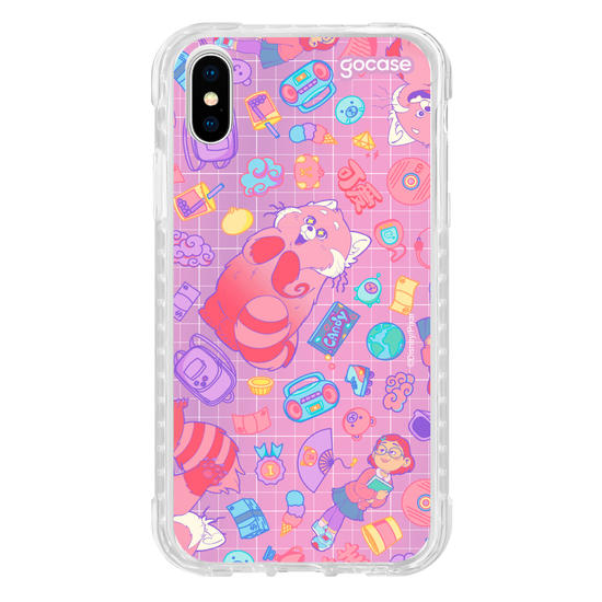 Capinha para celular Disney - Red - Grid