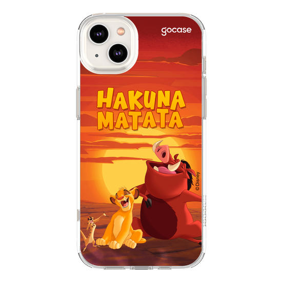 Capinha para celular Disney - Rei Leão - Hakuna Matata 