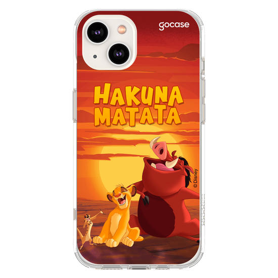 Capinha para celular Disney - Rei Leão - Hakuna Matata 