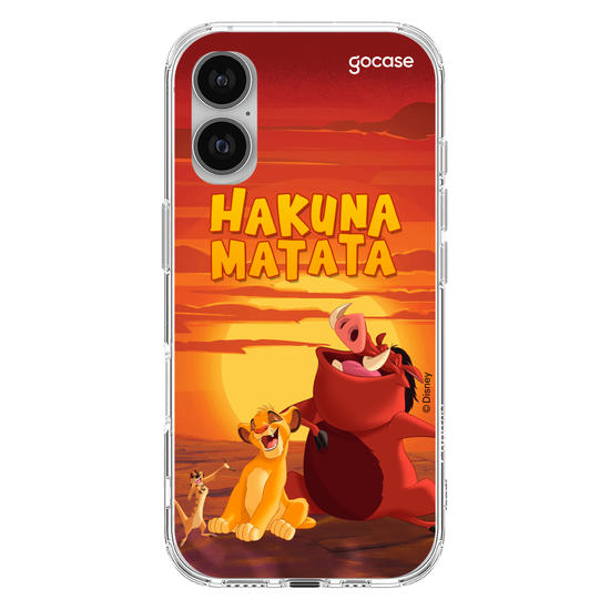 Capinha para celular Disney - Rei Leão - Hakuna Matata 