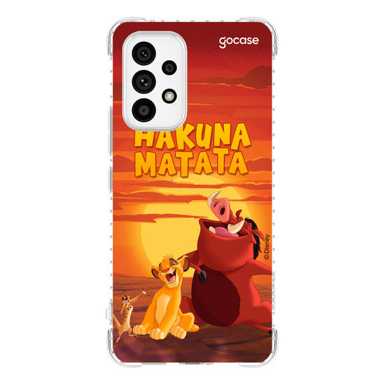 Capinha para celular Disney - Rei Leão - Hakuna Matata 