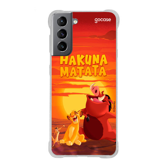 Capinha para celular Disney - Rei Leão - Hakuna Matata 