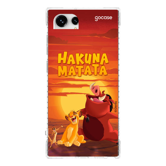 Capinha para celular Disney - Rei Leão - Hakuna Matata 